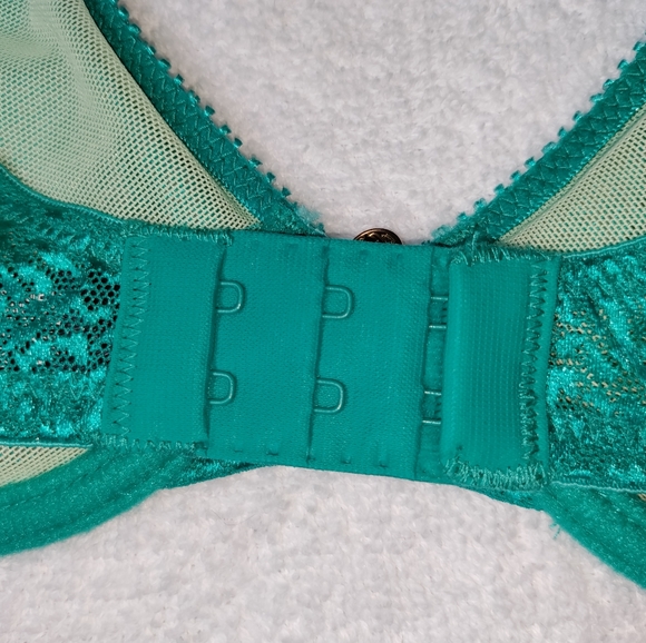 🆕Natori | Lynx Underwire Teal Bra Size 32B - Picture 13 of 15